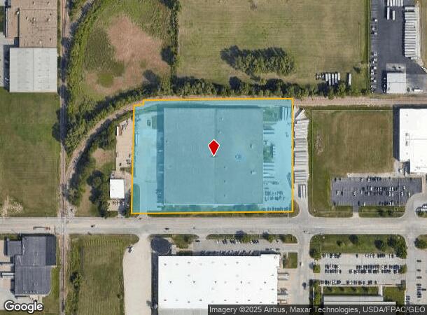 6363 John J Pershing Dr, Omaha, NE Parcel Map