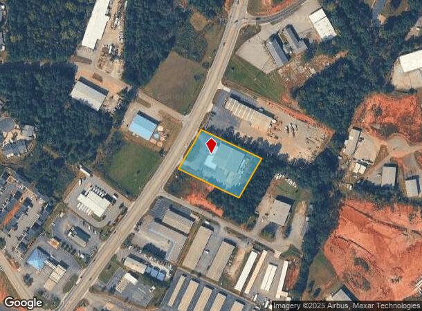  1722 Pearman Dairy Rd, Anderson, SC Parcel Map