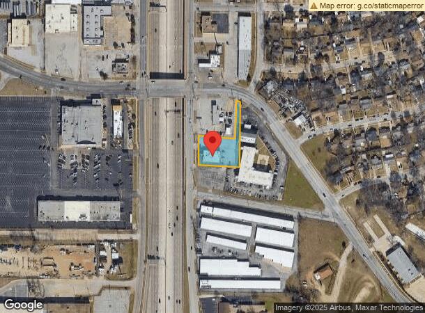  4855 South Fwy, Fort Worth, TX Parcel Map