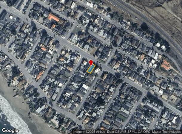 748 S Ocean Ave, Cayucos, CA Parcel Map