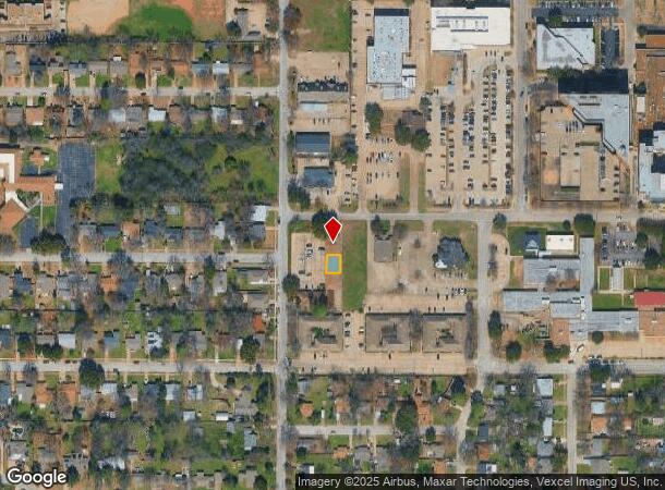 912 Wright St, Arlington, TX Parcel Map