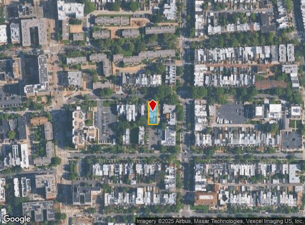 1318 Harvard St Nw, Washington, DC Parcel Map