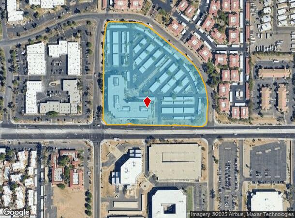  2222 W Dunlap Ave, Phoenix, AZ Parcel Map