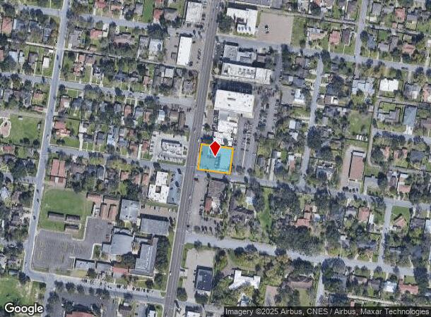  1200 N 10Th St, Mcallen, TX Parcel Map