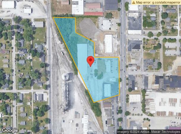  2117 S 3Rd St, Terre Haute, IN Parcel Map