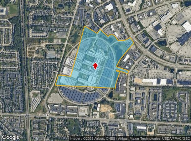 1111 Polaris Pkwy, Columbus, OH Parcel Map