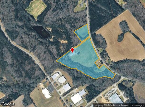  1706 George Harvin Rd, Manning, SC Parcel Map