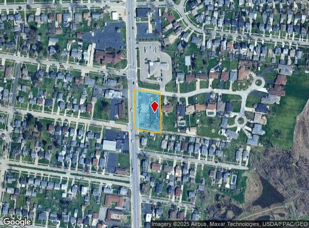 4644 N Summit St, Toledo, OH Parcel Map