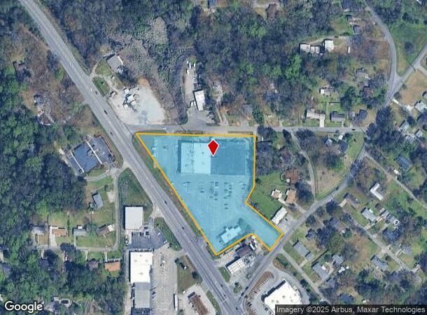 1605 Forestdale Blvd, Birmingham, AL Parcel Map