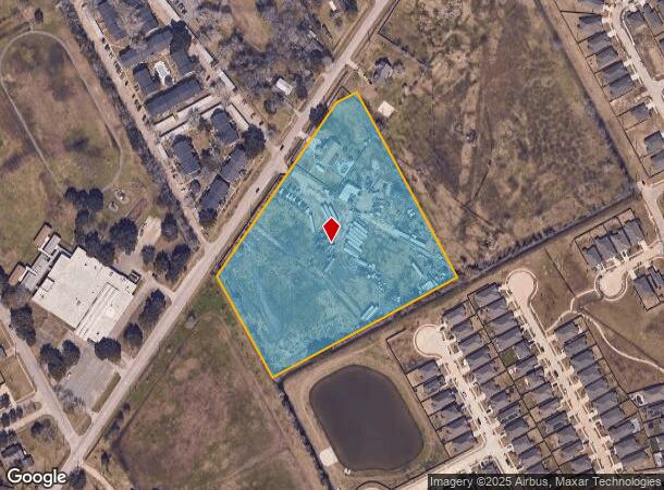 1909 Rosharon Rd, Alvin, TX Parcel Map