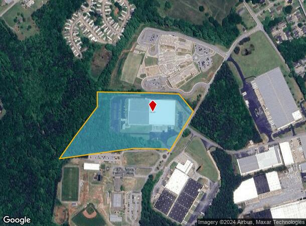  160 Lincoln School Rd, Spartanburg, SC Parcel Map