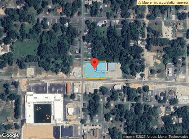  1538 Pine St, Arkadelphia, AR Parcel Map