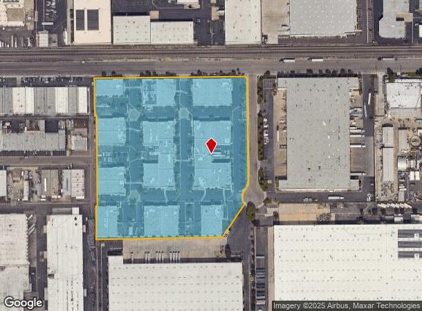  1424 E Valencia Dr, Fullerton, CA Parcel Map