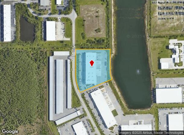  14601 Jetport Loop, Fort Myers, FL Parcel Map