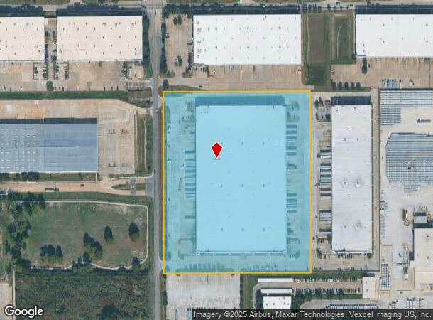  7310 Langfield Rd, Houston, TX Parcel Map