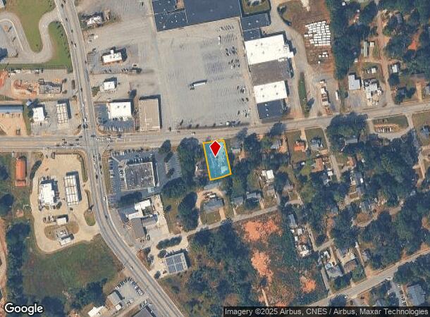  2527 W Whitner St, Anderson, SC Parcel Map