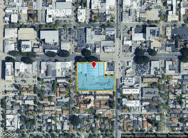  2636 E Colorado Blvd, Pasadena, CA Parcel Map