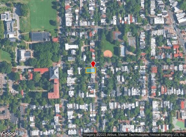  1532 34Th St Nw, Washington, DC Parcel Map