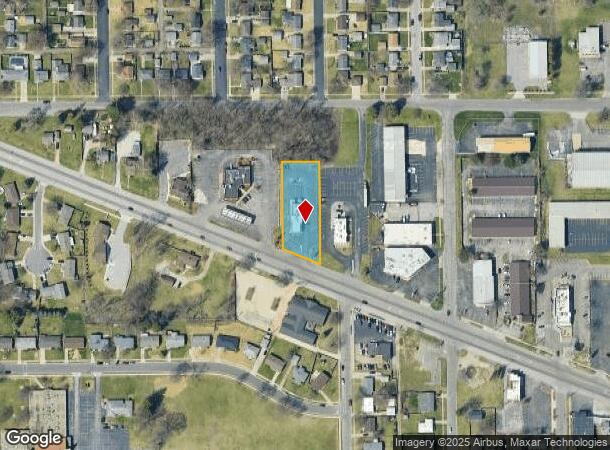  3417 Lincoln Way W, South Bend, IN Parcel Map