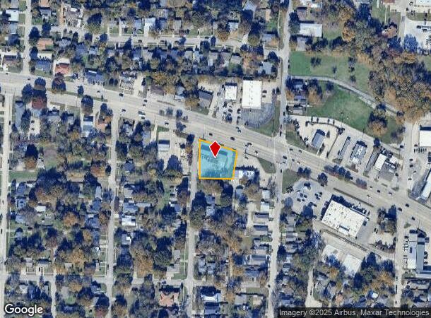  909 W University Dr, Mckinney, TX Parcel Map