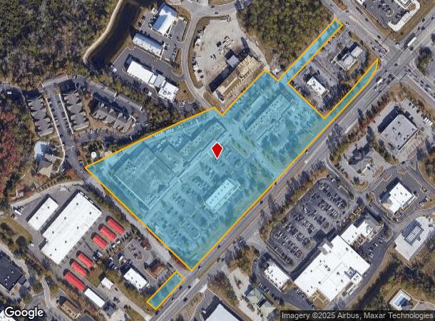  8205 Market St, Wilmington, NC Parcel Map