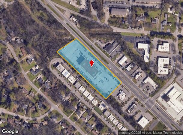 1161 Murfreesboro Pike, Nashville, TN Parcel Map