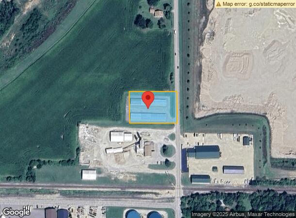  8186 N Barker Rd, Byron, IL Parcel Map