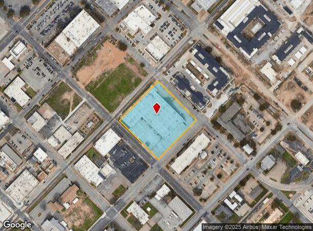 407 S 2Nd St, Waco, TX Parcel Map