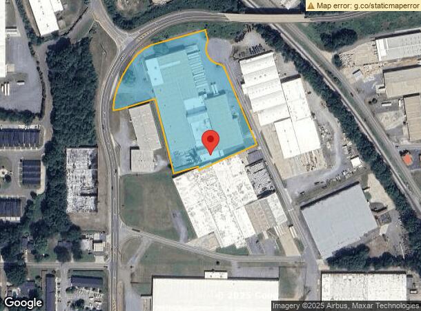  420 S Erwin St, Cartersville, GA Parcel Map