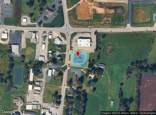 7950 Highway 135 Ne, New Salisbury, IN Parcel Map