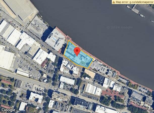  400 W River St, Savannah, GA Parcel Map