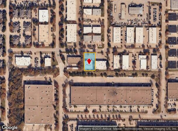  2835 Exchange Blvd, Southlake, TX Parcel Map