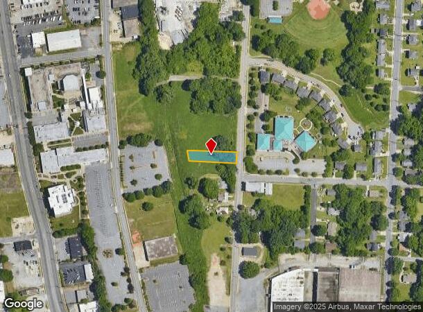  712 S Centennial St, High Point, NC Parcel Map