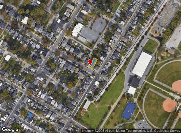  136 Broadway, Hagerstown, MD Parcel Map