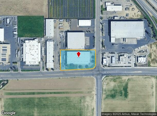  1360 E North Ave, Fresno, CA Parcel Map