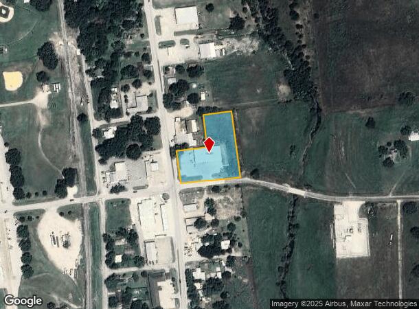 203 E Moore Ave, Moulton, TX Parcel Map