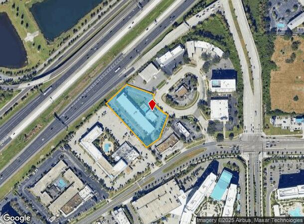 6825 Visitors Cir, Orlando, FL Parcel Map