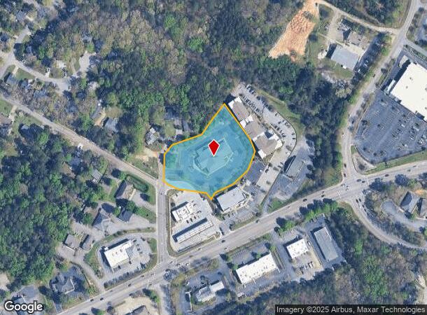  7430 College St, Irmo, SC Parcel Map