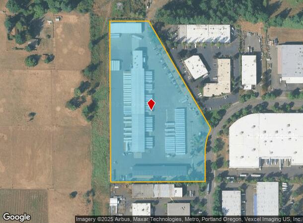  9835 Sw Commerce Cir, Wilsonville, OR Parcel Map