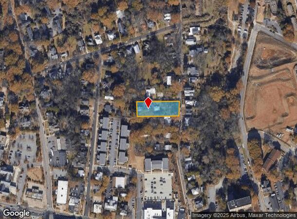  559 Pulaski St, Athens, GA Parcel Map