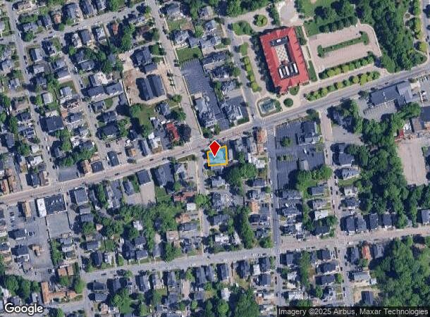  168 Belmont St, Brockton, MA Parcel Map