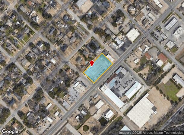 2725 Franklin Ave, Waco, TX Parcel Map