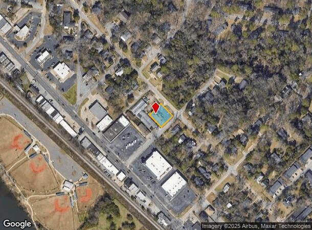  3100 Ridge Ave, Macon, GA Parcel Map