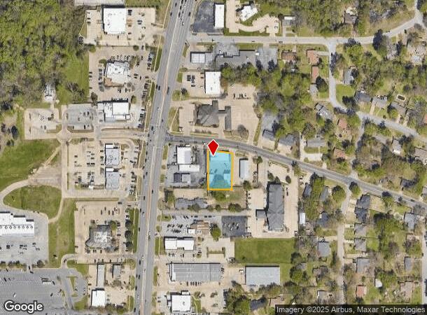 107 Robert E Lee Dr, Tyler, TX Parcel Map