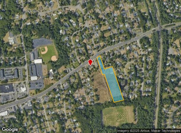  523 Newman Springs Rd, Lincroft, NJ Parcel Map