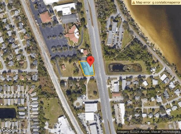  2800 N Harbor City Blvd, Melbourne, FL Parcel Map