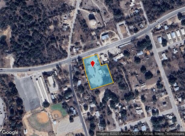 512 E Avenue J, Lampasas, TX Parcel Map