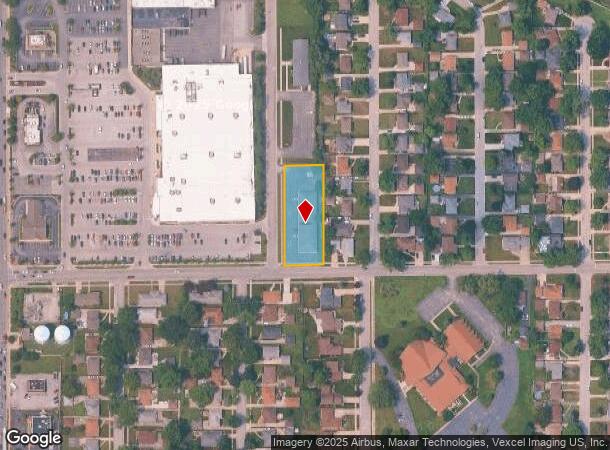  8031 Euclid Ave, Munster, IN Parcel Map