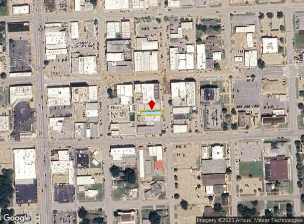  20 S Park St, Sapulpa, OK Parcel Map