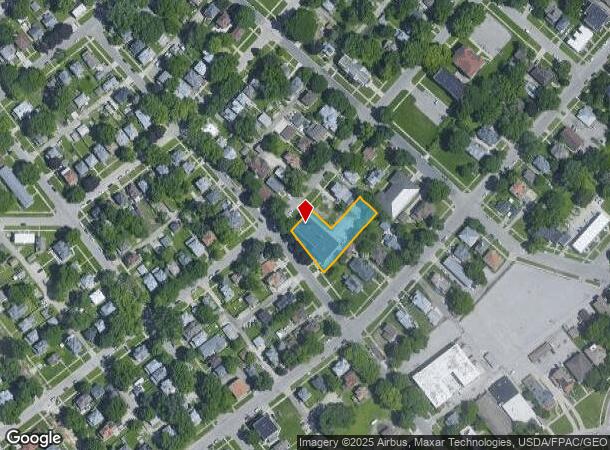 833 W 2Nd St, Waterloo, IA Parcel Map